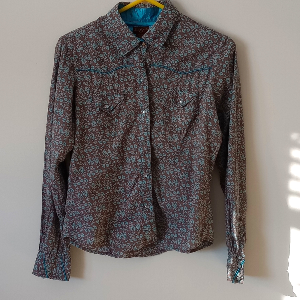LifeStyle Pearl Snap Medium Cowboy Shirt